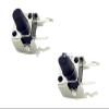 100Pcs Tact Switch 6 * 6 * 8mm Horizontal with Bracket Tactile Push Button Switches 6x6x8mm Micro Switch view 2