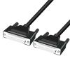 CTDOFUM 1Pcs Double Shield DB25 Parallel Port Data Transmission Cable Male to Female 25pin Pure Copper Computer Printing Connector 0.5M 3M(Fe to Fe,0.5M) view 1