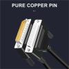CTDOFUM 1Pcs Double Shield DB25 Parallel Port Data Transmission Cable Male to Female 25pin Pure Copper Computer Printing Connector 0.5M 3M(Fe to Fe,0.5M) view 4