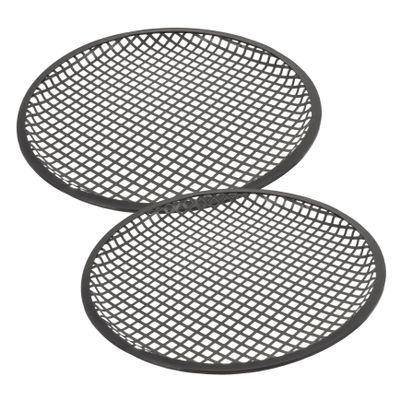 Milisten 2pcs Car Speaker Protective Mesh Cover Loudspeaker Net for Automotive and Home Audio Speaker Net Easy to Install Decorative Grill