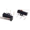 100Pcs 3Pins 90 Degree Curved Needle Mouse Switch Limit Switch Push Button Switch 1A 125V AC view 2