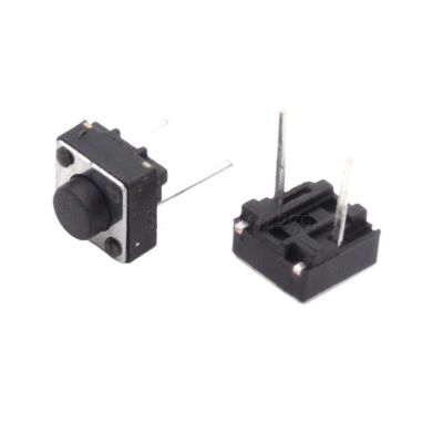 1000Pcs Middle 2 pins 6 * 6 * 5 mm Switch Tactile Push Button Switches 6x6x5mm