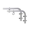 90 Degrees Bracket Projection Screen Hanger Adjustable Ceiling Mount for HD Projector Screens L Shape Hook Holder view 1