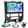 8Core [4G+64G] Qual-comm Snapdragon Chip Car Stereo for Ford Escape/Kuga/Mazda Tribute 2007 2008 2009 2010 2011 2012 Wireless Carplay Android auto, 5G WiFi+GPS, 9 inch IPS Touchscreen SWC view 1
