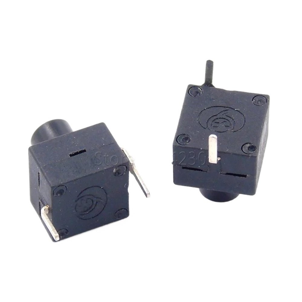 10Pcs Flashlight Button Switch 8008-112A 8x8mm DIP 2Pins Push Switch ON-Off Height 10mm