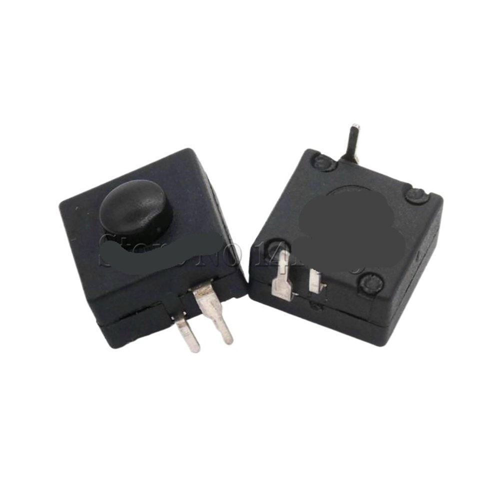 10PCS 1212-213A 12 * 12mm 3 PIN Flashlight Forward Switch Push Button Switch ON-ON-Off