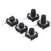 6x6mm Panel PCB Momentary Tactile Tact Mini Push Button Switch DIP Side 2pin 6x6x4.3/5/6/7/8 MM 6 * 6 * 4.3MM 5MM 6MM 7MM 8MM(6x6x8mm) view 1