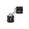 BGNing Dual Ball Head Adjustable Bracket, 1/4 Quick Release CNC Aluminum Camera Head, Suitable for use with Selfie Sticks, Tripods, Compatible with Hero/Action 5pro Sports Cameras (Type 2) view 3