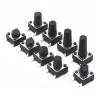 6x6mm Panel PCB Momentary Tactile Tact Mini Push Button Switch SMT 4pin 6x6x4.3/5/6/7.3-12 MM 6 * 6 * 4.3MM 5MM 6MM 7MM 8MM - 12MM(Ivory) view 1