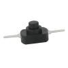 10PCS 12 * 8MM DC 30V 1A On Off Mini Push Button Switch for Electric Torch 1208YD Self Locking(Black) view 3