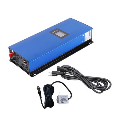 HFFFXRCY 2000W Solar Grid Tie Inverter with LCD&Internal Limiter Function MPPT Pure sine Wave Grid tie Solar Inverter DC45-90V to AC230V(with Sensor WiFi,45-90V)