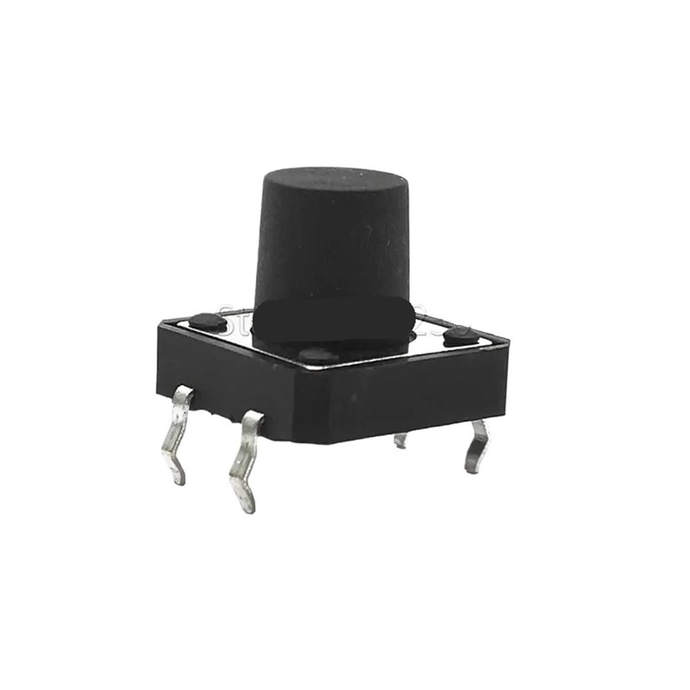 20Pcs 12x12mm Height 10mm Panel PCB Momentary Tactile Tact Mini Push Button Switch DIP 4pin 12x12x10 MM 12 * 12 * 10MM