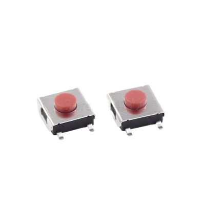 100Pcs 4Pin 5Pin Red SMD 6x6mm Tact Push Button Switch 6 * 6 * 2.5MM 6 * 6 * 3.1MM Micro Switch 6x6x3.1mm 6x6x2.5mm Momentary Switch(6x6x3.1mm 4Pin)