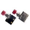 1pc DS-428 Red 8MM Push Button Switch ON-(ON) DS428 Self-Reset view 2