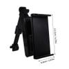 TEHAUX Adjustable Headrest Tablet Holder for Car Rotatable Cellphone Stand Multi Functional Mount for Tablets and Phones Easy to Clean and Adaptable to Different Seats view 2