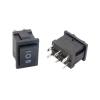 10PCS Push Button Switch 15mmx21mm 6PIN 6A 250V 10A 125V ON/Off/ON Rocker Switch 15X21mm view 2