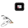 BoxWave Adapter Compatible with Sonim H500 - Micro SD Card miniReader, USB Type-C OTG Reader USB3.0 Adapter Keychain - Metallic Silver view 1