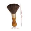 LALAFINA Vinyl Record Cleaning Brush Static Soft Bristle Brush with Solid Handle for Dust Removal for Vinyl Records and Ensures Optimal Playing Condition view 2