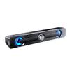 Mtlavishness V111 Computer Speaker Powerful Bar Stereo Subwoofer Bass Speaker Surround Sound Box for PC Laptop Phone Tablet MP3 MP4 with Independent Metal Volume Knob Blue LED (Black) view 4