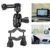 Mtlavishness Universal Car Dvr Holder with 360 Degree Rotation Rearview Mirror Mount for Smart Phone GPS Navigation Ideal for in Car Use Made of Abs Material with Ball Head Size view 2