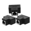 COHEALI 3pcs Ethernet Splitter Adapter Coupler Female to Female Socket Network Signal Distribution for Multiple Devices Easy and Reliable Connection view 1