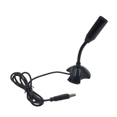 CIYODO USB Microphone for Computer Conferencing Desktop Voice Chat Microphone Ultra Lightweight Design for Home Recording and Gaming Black
