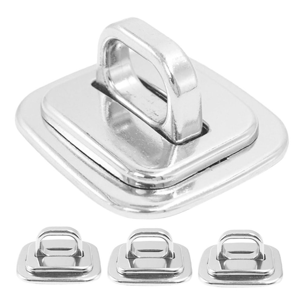 COHEALI 4pcs Laptop Locks Security Anchor Base Plate Fixed Plate for Cable Locks Desk Mount Security Anchor
