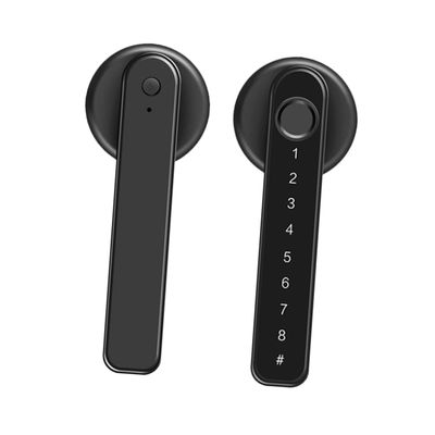 VILLCASE 1 Set Touch Fingerprint with Keypad Handle Keyless Entry for Home Office Front Durable Design Easy Installation Unique Safety Features