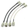 SAIYRMKQ UHF PL259 Male Plug & SO239 Female Jack to BNC Male Connector Crimp RG58 RG316 Cable Wire Terminal RF Jumper Pigtail 6inch~10M(RG316 PL259 to BNC,8M) view 2