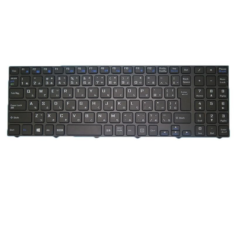 Laptop Keyboard for CLEVO NJ51AU NJ51CU NJ51GU NJ51LU NJ51MU NJ51PU NJ51ZU Japanese JP Black with Frame New