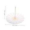 ERINGOGO DIY Blank Oil Paper Umbrella Chinese Japanese Parasol for Crafting Custom Designs and Decoration Sunshade for Weddings Parties Photography and Special Occasions view 2