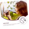Vaguelly Camera Neck Strap Microfiber Shoulder Belt for Camcorders Binoculars Comfortable Design for Outdoor Photographers High-strength Connection for Professional Personal Use view 4