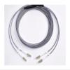 GHZHANG 20m 2 Core Armoured Fiber Optic Patch Cable 2C SM MM OM1 OM2 OM3 Indoor Outdoor LC SC FC ST LSZH TPU FTTH Jumper 2 Cores 20m (LC-LC,2C Gray OM2) view 1