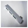 ZHANGLH Type C USB Hub to 3-Port USB 3.0 2.0 Splitter Expander for PC Mobile HDD PC OTG Mice Keyboard(Silver) view 3
