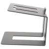 Totority Black Desktop Speaker Stands Universal Speaker Bracket for Sound Systems 1-Piece Metal Holder for Studio Monitors view 1
