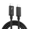 120Gbps Thunderbolt5 Cable for Fast Charging with PD240W Power Output and 5A Current for Docking Stations
