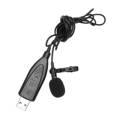 Sosoport USB Mini Microphone Portable for Home Office Store Computer Mic Aps Sponge Metal Materials
