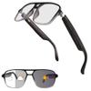 Jawploy Smart Glasses Bluetooth Audio Glasses Sunglasses Blue Light Glasses for Men Women Color-Change UV Protection Dual Mic view 1