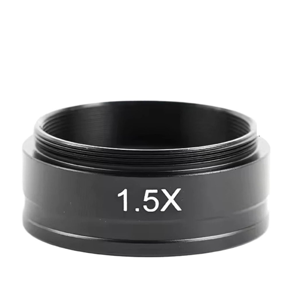 0.3X 0.5X 0.7X 1.5X Optical Lens 42mm Mounting Thread Microscopio Camera Objective Lens for 10A 120X/180X/300X Lens(1.5X)