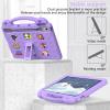 AKABEILA Compatible with Lenovo Tab P12 12.7 inch(2023) Tablet Case, Lightweight Shockproof Protective Case with Stand Handle & Shoulder Strap for Girl Kid Gift- Light Purple view 3