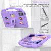AKABEILA Compatible with Lenovo Tab M11/Tab P11 Plus/Tab P11/Xiaomi Redmi Pad SE(2023) 11 inch Tablet Case, Kids Shockproof Protective Case with Stand Handle for Girl Kid Gift- Light Purple view 3