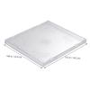 PRETYZOOM 10Pcs Transparent CD Storage Boxes Portable Media Video Cases for DIY Packages for Home Cinema and Use Holds Discs Each Hard Design view 3