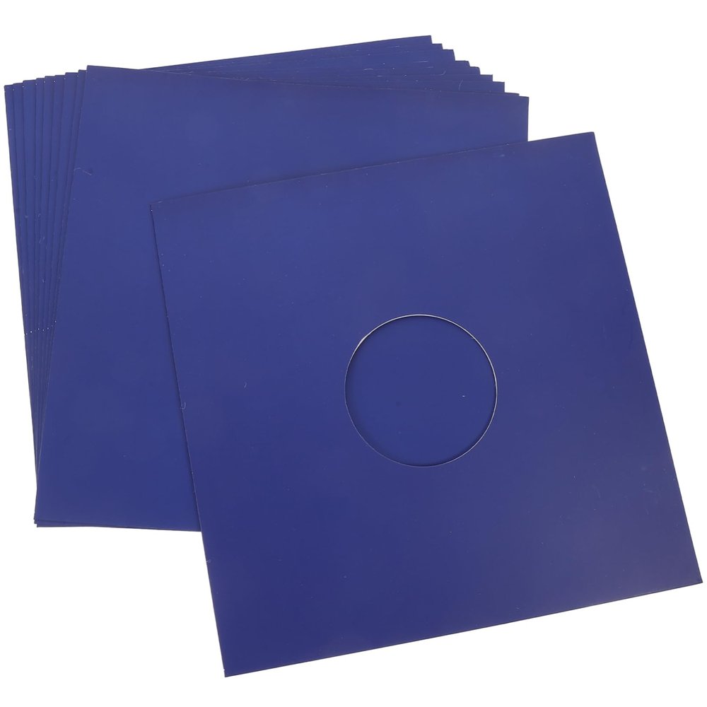 BESPORTBLE 10pcs Vinyl Record Outer Sleeves Protective Record Jackets Easy Open Stain Damage Prevention for Vinyl Collectors