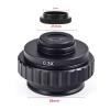0.3X 0.35X 0.4X 0.5X 1X Adapter Lens 38mm to C-Mount Connector Trinocular Stereo Microscope Tube for Digital Camera Focusing(0.3X-C-Mount) view 2