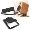 2Pcs Metal Speakers Base 16 Tilted Desktop Speakers Stands Monitors Computer Speakers Bracket for Small Speakers view 2