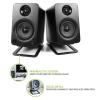 2Pcs Metal Speakers Base 16 Tilted Desktop Speakers Stands Monitors Computer Speakers Bracket for Small Speakers view 3