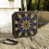 Vibrant Bluetooth Speaker Outdoor Adventures Portable Sound System Festival Gear Hiking '10.Rare.Journey' Art by Mitzisniftis view 2