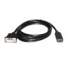 ZHANGLH F&T>D*I FT232RL USB to D-SUB DB9 9P Male Adapter RS232 Converter Serial Communication Cable for SIM900 MAINFRAME to PC(1.8m) view 1