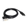 ZHANGLH F&T>D*I FT232RL USB to D-SUB DB9 9P Male Adapter RS232 Converter Serial Communication Cable for SIM900 MAINFRAME to PC(1.8m) view 2