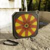Vibrant Bluetooth Speaker Outdoor Adventures Portable Sound System Hiking Music Lovers '1.Uncommon.Journey' Art Mitzisniftis view 2